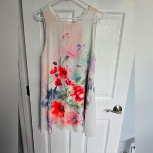 Flows floral dress